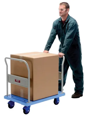 TRP-2429-DH flatbed cart shown from an alternate angle
