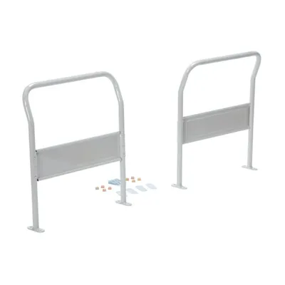 Vestil TRP-DH-HDL Steel Dual Handle Set For Use With TRP-XXXX-DH Models White