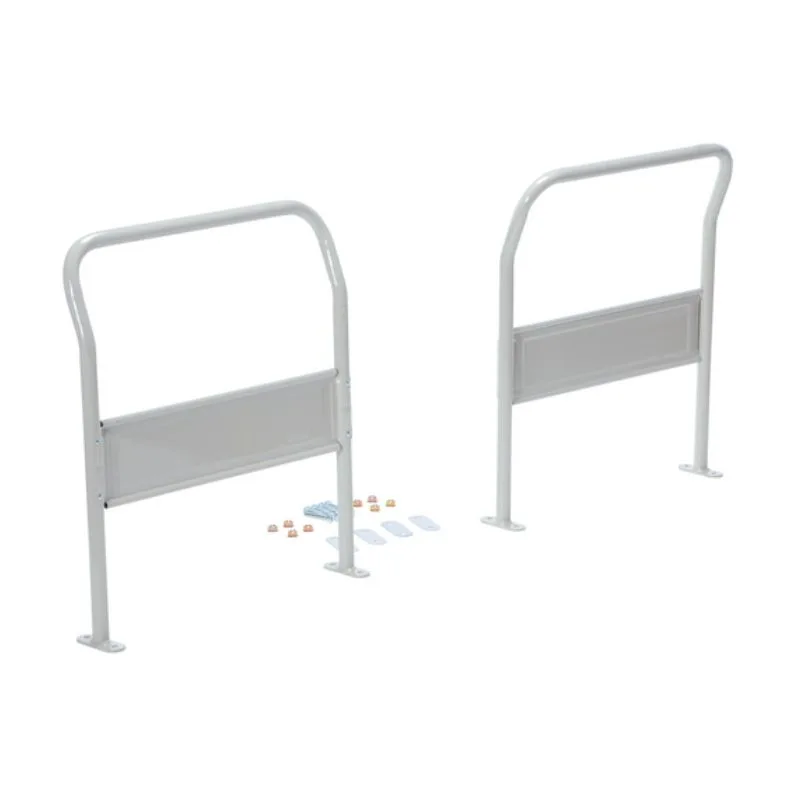 Vestil TRP-DH-HDL Steel Dual Handle Set For Use With TRP-XXXX-DH Models White