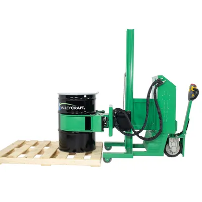 Drum Lift & Rotator Fully Powered F80146A9, 1,000 lb. Capacity