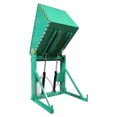 Box Dumper F80186A6, 4,000 lb. Capacity Rear Side View