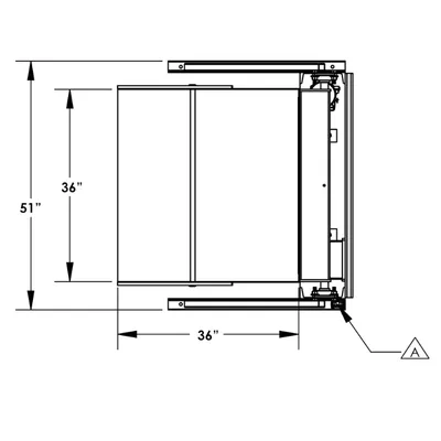 Box Dumper F80193A3, 2,000 lb. Capacity