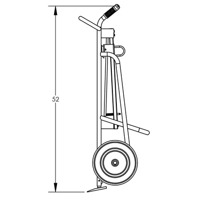 Drum Hand Truck F81600A9F, 1,000 lb. Capacity