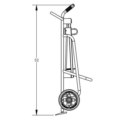 Drum Hand Truck F81735A7, 1,000 lb. Capacity