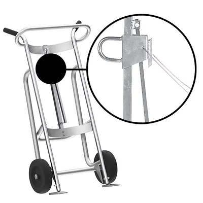 Drum Hand Truck F81770A3C, 1,000 lb. Capacity