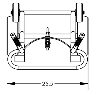 Drum Hand Truck F82175A2F, 1,000 lb. Capacity