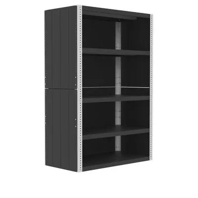 Heavy Duty Shelving F82433A0, 48"x24"x72"