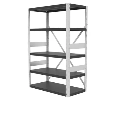 Heavy Duty Shelving F82437A6, 48"x24"x72"