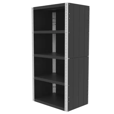 Heavy Duty Stee Shelving F82442A9, 36"x24"x72"