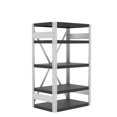 Heavy Duty Shelving F82444A7, 36"x24"x60"