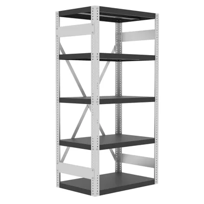 Heavy Duty Shelving F82447A4, 36"x24"x72"