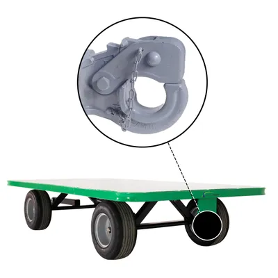 Quad-Steer Trailer F83993, 4,000 lb. Capacity