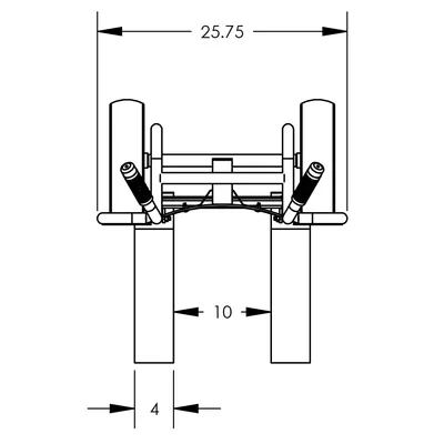 Hand Truck F84738A8, 1,000 lb. Capacity