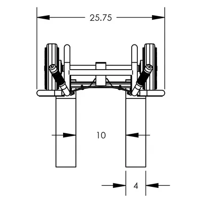 Hand Truck F84776A1, 1,000 lb. Capacity
