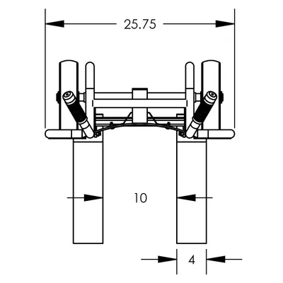 Hand Truck F84793A0, 1,000 lb. Capacity