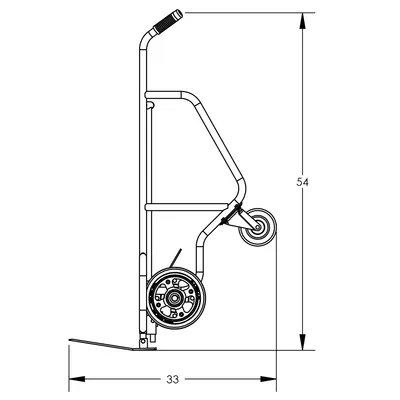 Hand Truck F84808A3, 1,000 lb. Capacity