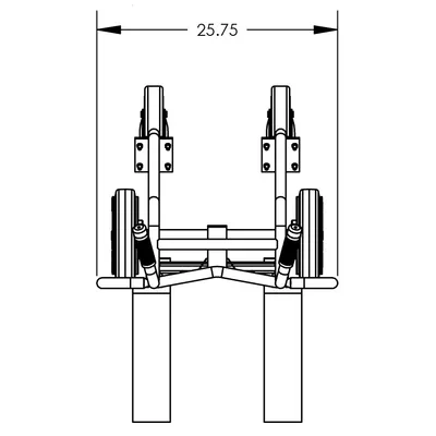 Hand Truck F84813A6, 1,000 lb. Capacity