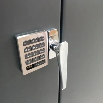 Electronic Locking Cabinet F85874A1, 48"x24"x78"