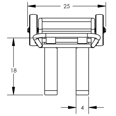 Hand Truck F86182A4FF, 800 lb. Capacity