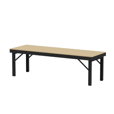 Steel Work Table F87866A4, 2,000 lb. Capacity Corner View