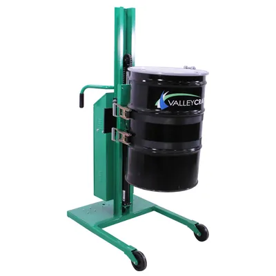 Drum Lift & Rotator Semi-Powered F88566C6, 800 lb. Capacity