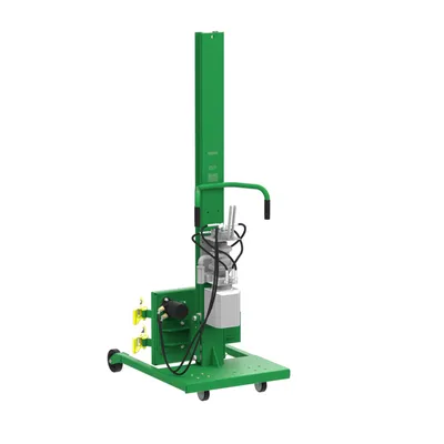 Drum Lift & Rotator Semi-Powered F88590B6, 800 lb. Cap.