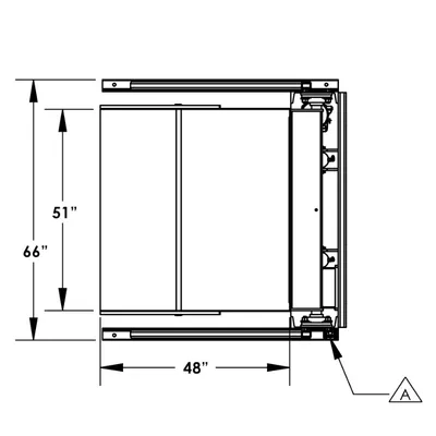 Box Dumper F89014, 4,000 lb. Capacity