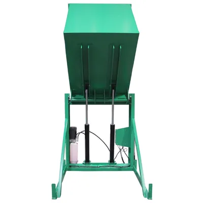 Box Dumper F89018, 2,000 lb. Capacity Rear View
