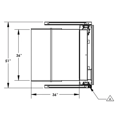 Box Dumper F89029, 4,000 lb. Capacity
