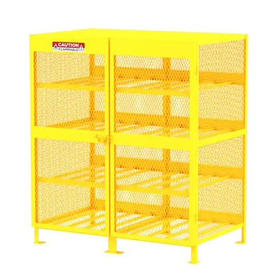 Gas Cylinder Cabinet F89042, 62"x40"x71"