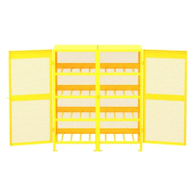 Gas Cylinder Cabinet F89042, 62"x40"x71"