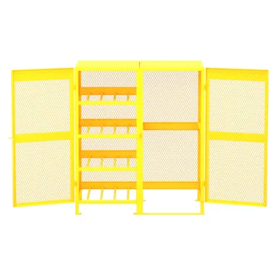 Gas Cylinder Cabinet F89043, 62"x40"x71"