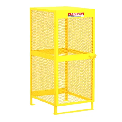 Gas Cylinder Cabinet F89045, 32"x40"x71"