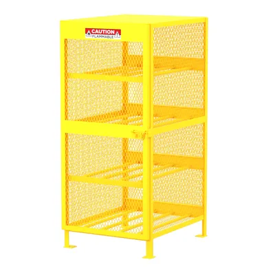 Gas Cylinder Cabinet F89046, 32"x40"x71"