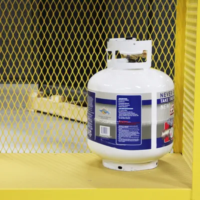Gas Cylinder Cabinet F89050, 62"x40"x71"