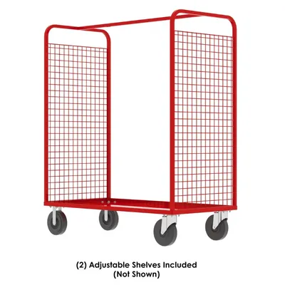 Cage Cart F89057VCRD, 1,600 lb. Capacity