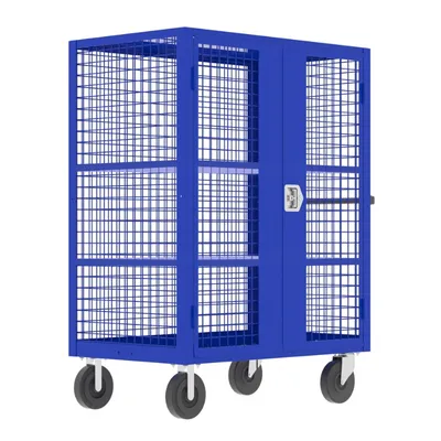 Security Cart F89058VCBL, 2,000 lb. Capacity