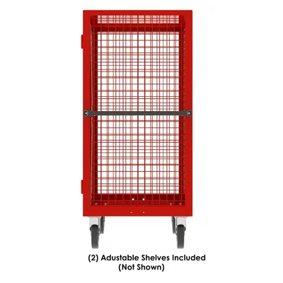 Security Cart F89058VCRD, 2,000 lb. Capacity