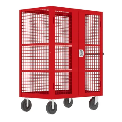 Security Cart F89058VCRD, 2,000 lb. Capacity