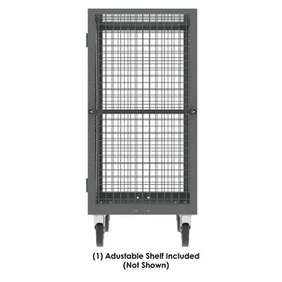 Security Cart F89059VCGY, 2,000 lb. Capacity