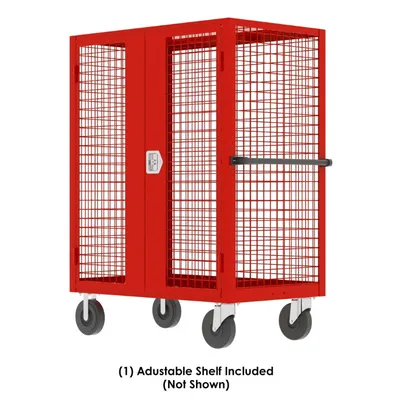 Security Cart F89061VCRD, 2,000 lb. Capacity