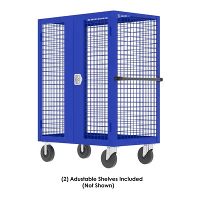 Security Cart F89062VCBL, 2,000 lb. Capacity