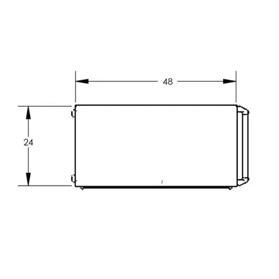 Security Cart F89062VCGY, 2,000 lb. Capacity