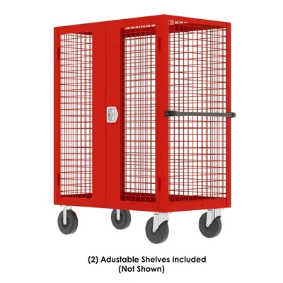 Security Cart F89062VCRD, 2,000 lb. Capacity