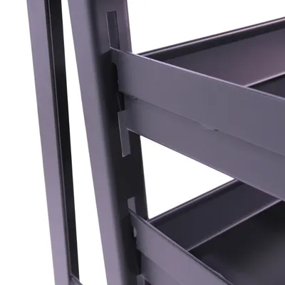 Valley Craft Heavy Duty A-Frame Cart (12) Trays 38x30x63 2,500 lbs. Side Rack