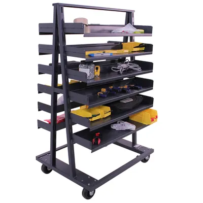 Heavy Duty A-Frame Cart F89064VCGY, 2,500 lb. Capacity