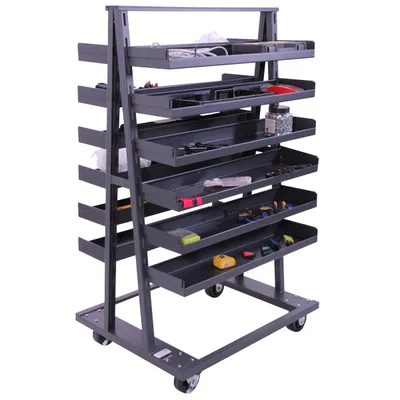 Heavy Duty A-Frame Cart F89066VCGY, 2,500 lb. Capacity