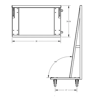 Valley Craft Heavy Duty A-Frame Cart (6) Trays With Lip 38x25x63 2,500 lbs. BP 2