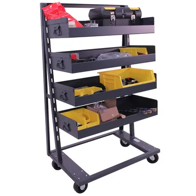 Heavy Duty A-Frame Cart F89071VCGY, 2,500 lb. Capacity