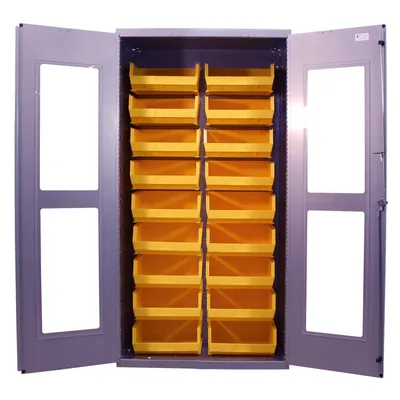 Clear-View Cabinet F89079, 36"x24"x78"